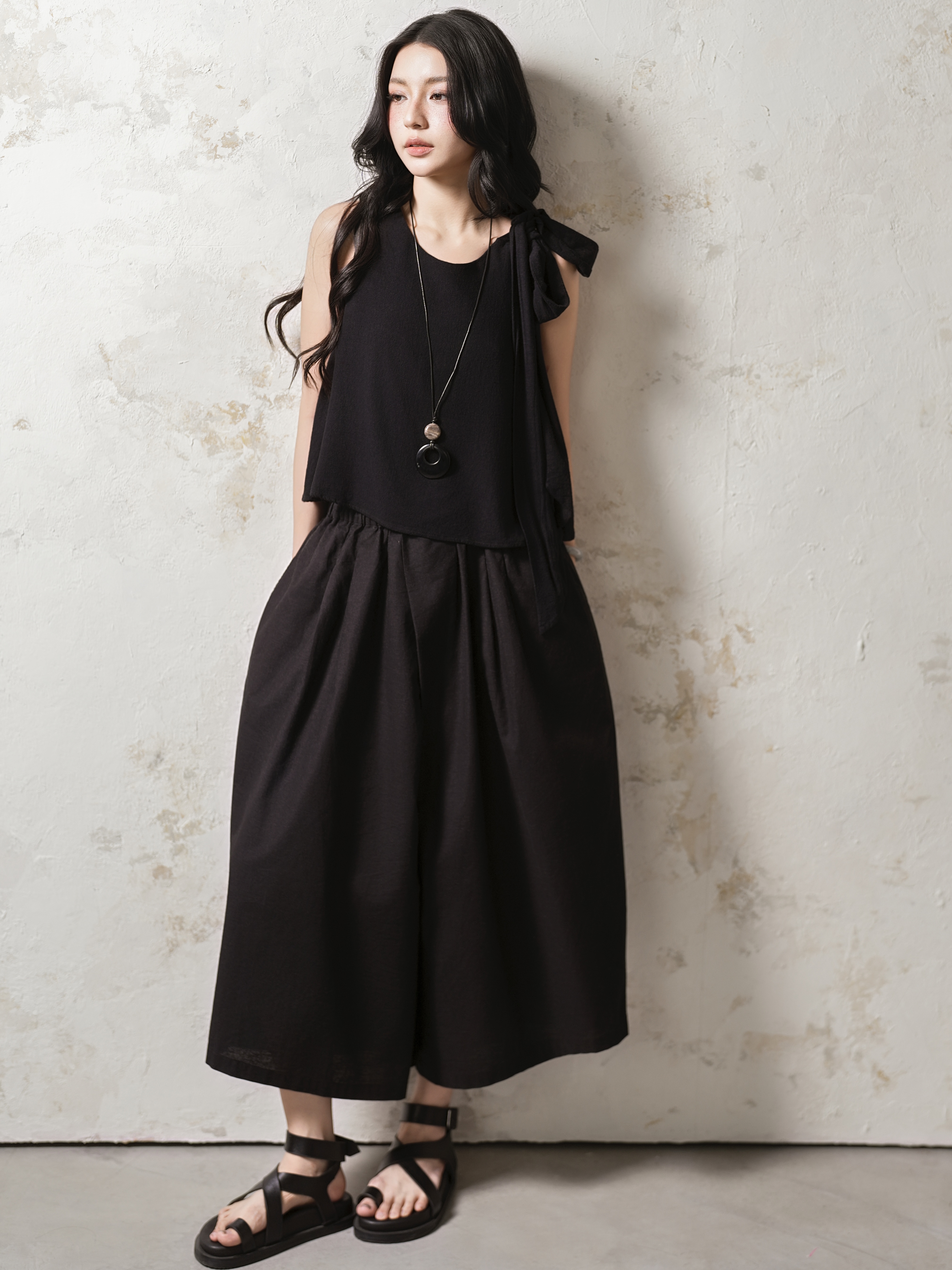 IWA PANTS (quần váy linen)